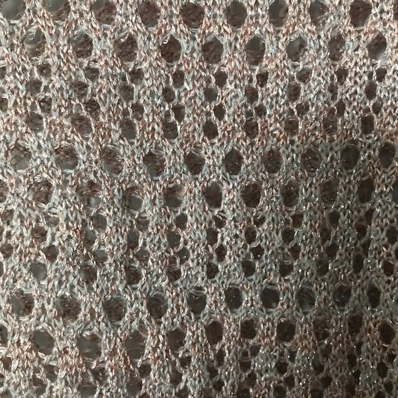 I Jeans by Buffalo Pink Open Knit Sweater Medium M - Picture 6 of 11